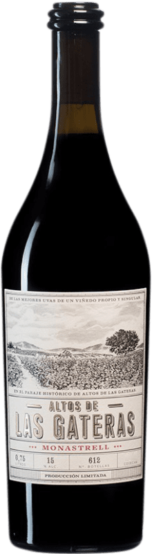 37,95 € Free Shipping | Red wine Castaño Altos de las Gateras D.O. Yecla Spain Monastrell Bottle 75 cl