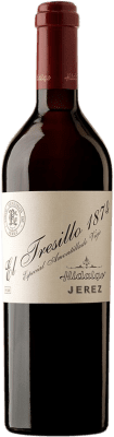 113,95 € 免费送货 | 强化酒 Emilio Hidalgo Amontillado Viejo El Tresillo 1874 D.O. Jerez-Xérès-Sherry 安达卢西亚 西班牙 Palomino Fino 瓶子 75 cl