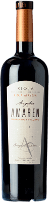 25,95 € Spedizione Gratuita | Vino Rosso Amaren Ángeles Crianza — Invecchiato in Botte D.O.Ca. Rioja La Rioja Spagna Tempranillo, Graciano 75 cl