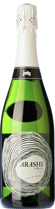17,95 € Envio grátis | Espumante Branco Ferret Guasch Arashi Brut Nature — Bruto Natural Grande Reserva D.O. Cava Espanha Macabeo, Xarel·lo, Parellada 75 cl