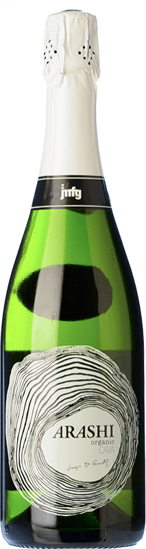 16,95 € 送料無料 | 白スパークリングワイン Ferret Guasch Arashi ブルットの自然 グランド・リザーブ D.O. Cava スペイン Macabeo, Xarel·lo, Parellada ボトル 75 cl