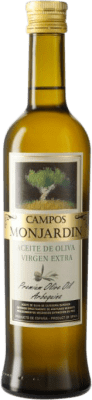 9,95 € 免费送货 | 食用油 Castillo de Monjardín Virgen Extra Campos Monjardin 纳瓦拉 西班牙 Arbequina 瓶子 Medium 50 cl