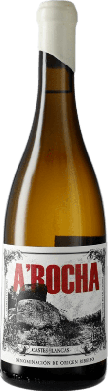 66,95 € 免费送货 | 白酒 O Morto A'Rocha Castes Blancas D.O. Ribeiro 加利西亚 西班牙 瓶子 75 cl