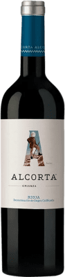 8,95 € Envío gratis | Vino Tinto Alcorta Audaz Crianza D.O.Ca. Rioja La Rioja España Tempranillo 75 cl