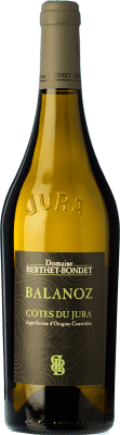 22,95 € Бесплатная доставка | Белое вино Berthet-Bondet Balanoz A.O.C. Côtes du Jura Франция Chardonnay — Шардоне Eco — Эко Био Органический 75 cl