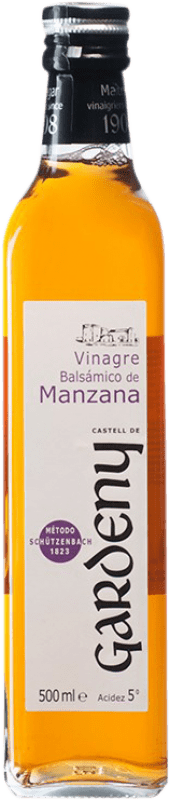 3,95 € Envio grátis | Vinagre Castell Gardeny Balsámico de Manzana Catalunha Espanha Garrafa Medium 50 cl