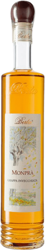 59,95 € Бесплатная доставка | Граппа Berta Barbera Monprà D.O.C. Piedmont Пьемонте Италия бутылка 70 cl