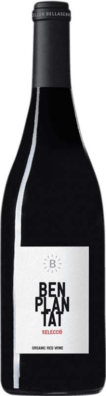 9,95 € Free Shipping | Red wine Bellaserra Benplantat Negre Selecció Spain Merlot, Picapoll Black Bottle 75 cl