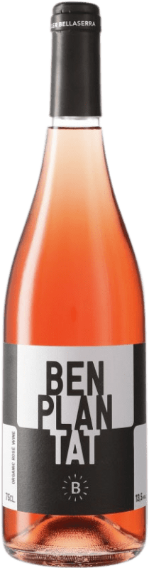 7,95 € Free Shipping | Rosé wine Bellaserra Benplantat Rosat Spain Merlot, Picapoll Black Bottle 75 cl