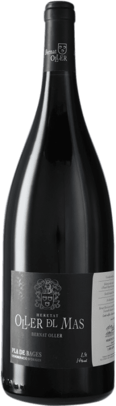 32,95 € Kostenloser Versand | Rotwein Oller del Mas Bernat Oller Negre D.O. Pla de Bages Spanien Magnum-Flasche 1,5 L