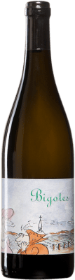 32,95 € Бесплатная доставка | Белое вино Fréderic Cossard Blanc Bigotes A.O.C. Bourgogne Бургундия Франция Chardonnay бутылка 75 cl