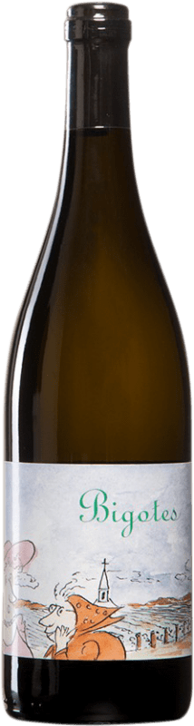 33,95 € 免费送货 | 白葡萄酒 Fréderic Cossard Bigotes A.O.C. Bourgogne 勃艮第 法国 Chardonnay — 莎当妮 Eco — 生态 有机 天然 75 cl