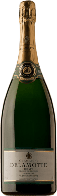 118,95 € Spedizione Gratuita | Spumante bianco Delamotte Blanc de Blancs A.O.C. Champagne champagne Francia Chardonnay Bottiglia Magnum 1,5 L
