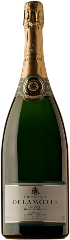 118,95 € Envoi gratuit | Vin Mousseux Blanc Delamotte Blanc de Blancs A.O.C. Champagne Champagne France Chardonnay Bouteille Magnum 1,5 L