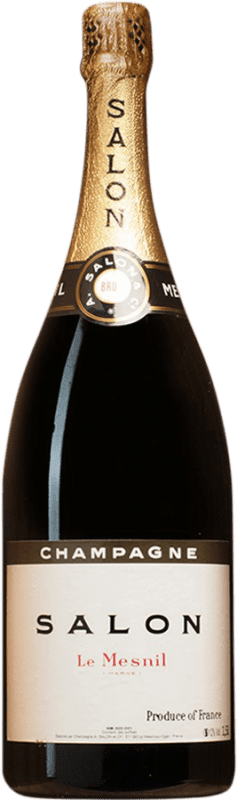 8 318,95 € Envio grátis | Espumante branco Salon Blanc de Blancs 1971 A.O.C. Champagne Champagne França Chardonnay Garrafa Magnum 1,5 L