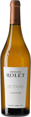 41,95 € Бесплатная доставка | Белое вино Domaine Rolet Blanc Tradition A.O.C. Arbois Франция Chardonnay, Savagnin бутылка 75 cl