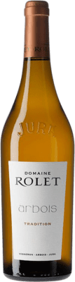 42,95 € Spedizione Gratuita | Vino Bianco Domaine Rolet Tradizionale A.O.C. Arbois Francia Chardonnay, Savagnin 75 cl