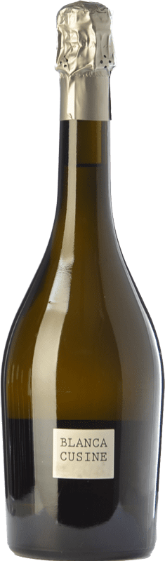 23,95 € 送料無料 | 白スパークリングワイン Parés Baltà Blanca Cusiné ブルットの自然 予約 D.O. Cava カタロニア スペイン Pinot Black, Xarel·lo, Chardonnay ボトル 75 cl