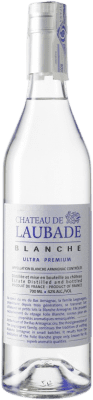 32,95 € Envio grátis | Armagnac Château de Laubade Blanche Ultra Premium I.G.P. Bas Armagnac França Garrafa 70 cl