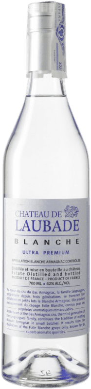 32,95 € 免费送货 | 阿马尼亚克 Château de Laubade Ultra Blanco — 白色的, Premium — 高端 I.G.P. Bas Armagnac 法国 70 cl