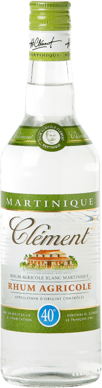 25,95 € Free Shipping | Rum Clément 40º Blanc — White Martinique 70 cl