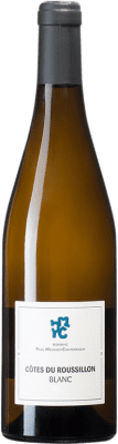 21,95 € 免费送货 | 白酒 Meunier-Centernach Blanc A.O.C. Côtes du Roussillon 朗格多克 - 鲁西荣 法国 Grenache Grey, Macabeo 瓶子 75 cl