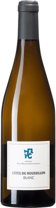 22,95 € Envío gratis | Vino Blanco Meunier-Centernach A.O.C. Côtes du Roussillon Languedoc-Roussillon Francia Garnacha, Macabeo Botella 75 cl