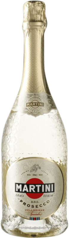 10,95 € Бесплатная доставка | Вермут Martini Blanco Treviso Италия Prosecco бутылка 70 cl