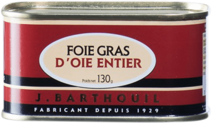 41,95 € Free Shipping | Foie Gras and Pâtés J. Barthouil Bloc de Foie Oca France