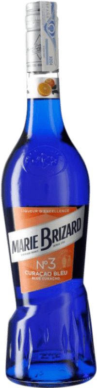 15,95 € Envío gratis | Licores Marie Brizard Blue Curaçao Francia Botella 70 cl