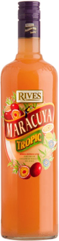 8,95 € Free Shipping | Liqueurs Rives Tropic Blue Edition Andalusia Spain 1 L Maracuyá — Passion Fruit Alcohol-Free