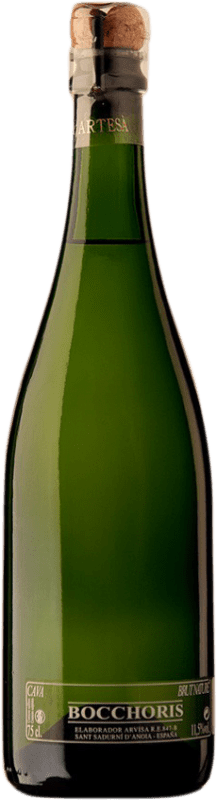 7,95 € 免费送货 | 白起泡酒 Tianna Negre Bocchoris de Sais Brut Nature D.O. Cava 西班牙 Macabeo, Xarel·lo, Parellada 瓶子 75 cl