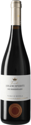 9,95 € Spedizione Gratuita | Vino rosso Firriato Branciforti I.G.T. Terre Siciliane Sicilia Italia Nero d'Avola Bottiglia 75 cl