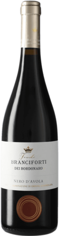 9,95 € Free Shipping | Red wine Firriato Branciforti I.G.T. Terre Siciliane Sicily Italy Nero d'Avola Bottle 75 cl