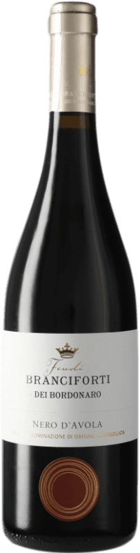 8,95 € Free Shipping | Red wine Firriato Branciforti I.G.T. Terre Siciliane Sicily Italy Nero d'Avola Bottle 75 cl