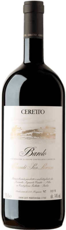 754,95 € Free Shipping | Red wine Ceretto Bricco Rocche 2003 D.O.C.G. Barolo Piemonte Italy Nebbiolo Magnum Bottle 1,5 L
