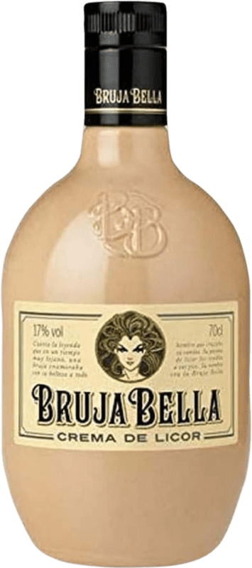 13,95 € Envío gratis | Crema de Licor Caballero Bruja Bella Crema de Licor Galicia España Botella 70 cl