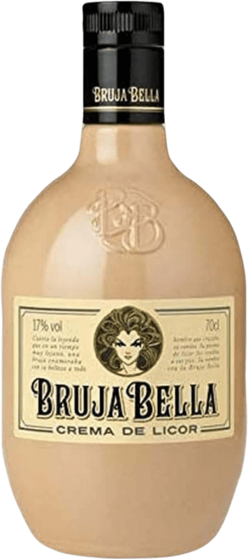 14,95 € Spedizione Gratuita | Crema di Liquore Caballero Bruja Bella Galizia Spagna Bottiglia 70 cl