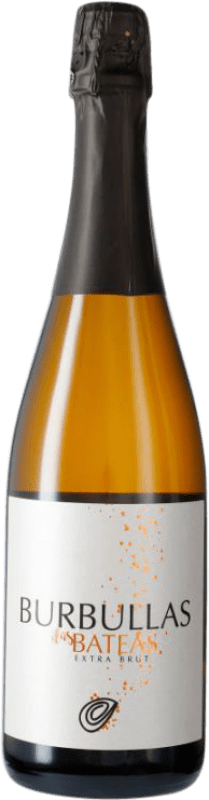 27,95 € Бесплатная доставка | Белое игристое Pombal Burbullas das Bateas Природа Брута Галисия Испания Albariño бутылка 75 cl