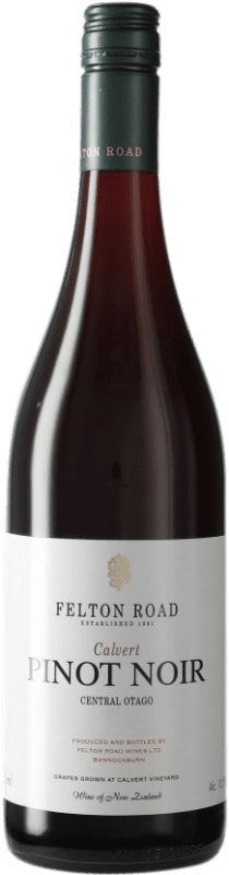 74,95 € Free Shipping | Red wine Felton Road Calvert I.G. Central Otago Central Otago New Zealand Pinot Black Bottle 75 cl