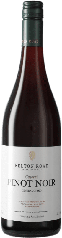 67,95 € Spedizione Gratuita | Vino Rosso Felton Road Calvert I.G. Central Otago Central Otago Nuova Zelanda Pinot Nero Eco — Biologico 75 cl