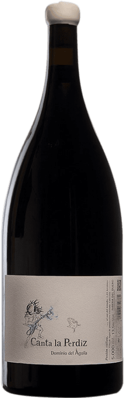 2 156,95 € Бесплатная доставка | Красное вино Dominio del Águila Canta la Perdiz D.O. Ribera del Duero Кастилия-Леон Испания Tempranillo — Темпранильо, Cariñena — Кариньян, Doña Blanca Специальная бутылка 5 L