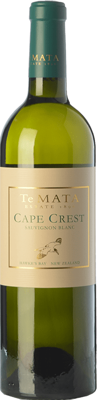 28,95 € 免费送货 | 白酒 Te Mata Cape Crest I.G. Hawkes Bay Hawke's Bay 新西兰 Sauvignon White 瓶子 75 cl