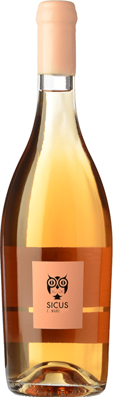 18,95 € Spedizione Gratuita | Vino rosato Sicus Cartoixa Marí Rosat Àmfora D.O. Penedès Catalogna Spagna Xarel·lo Vermell Bottiglia 75 cl