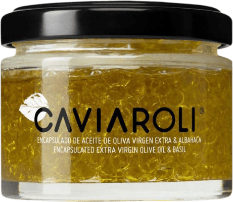 21,95 € Envoi gratuit | Huile d'Olive Caviaroli Caviar Encapsulado Albahaca HOVE Vierge Extra Espagne