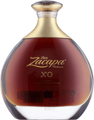 137,95 € Бесплатная доставка | Ром Zacapa Centenario Solera X.O. Extra Old Especial Гранд Резерв Гватемала 25 Лет бутылка 70 cl