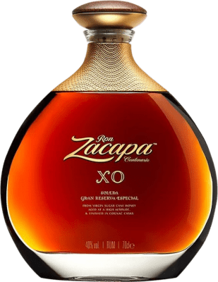 144,95 € Бесплатная доставка | Ром Zacapa Centenario Solera X.O. Extra Old Especial Гранд Резерв Гватемала 25 Лет бутылка 70 cl