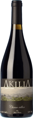 18,95 € Free Shipping | Red wine Akilia Chano Villar D.O. Bierzo Castilla y León Spain Mencía Bottle 75 cl