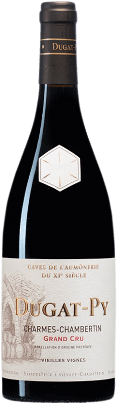 563,95 € Spedizione Gratuita | Vino rosso Dugat-Py Grand Cru Vieilles Vignes A.O.C. Charmes-Chambertin Borgogna Francia Bottiglia 75 cl
