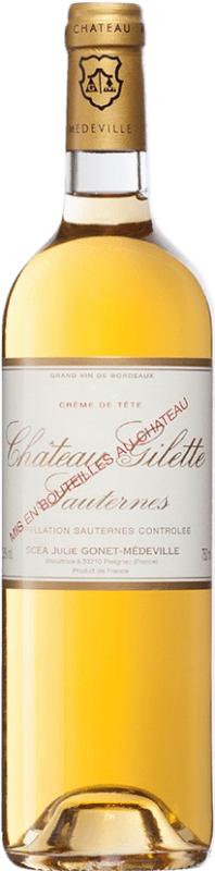 411,95 € Бесплатная доставка | Белое вино Gonet-Médeville Château Gilette Crême de Tête 1996 A.O.C. Bordeaux Бордо Франция Sauvignon White, Sémillon бутылка 75 cl